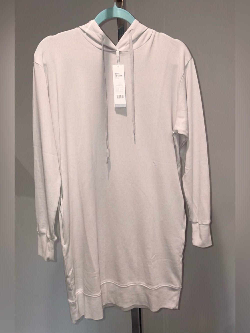 Cozy Hooded Sweatshirt Dress